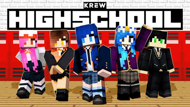 Thumbnail of the Minecraft Bedrock Marketplace product KREW Highschool created by ThunderAy.