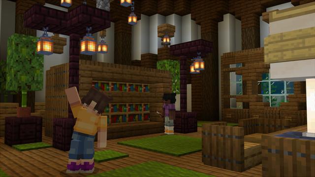 Screenshot of the Minecraft Bedrock Marketplace product Luxury Mansion created by ThunderAy.