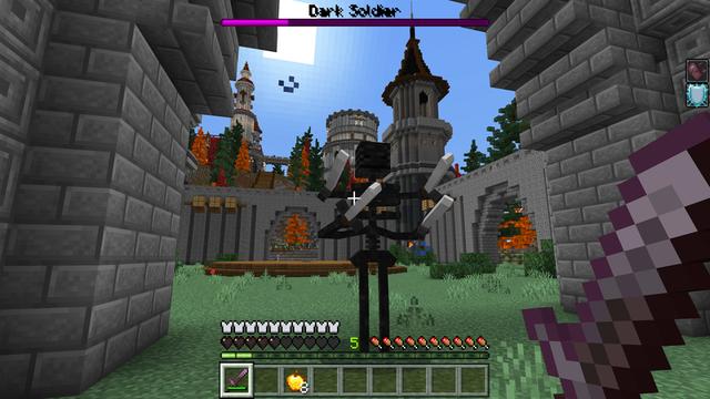 Screenshot of the Minecraft Bedrock Marketplace product Magic Kingdom created by ThunderAy.