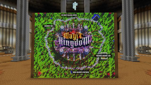 Screenshot of the Minecraft Bedrock Marketplace product Magic Kingdom created by ThunderAy.
