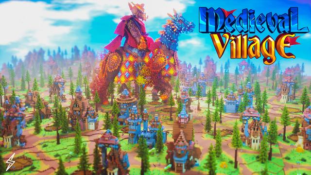 Thumbnail of the Minecraft Bedrock Marketplace product Medieval Village created by ThunderAy.