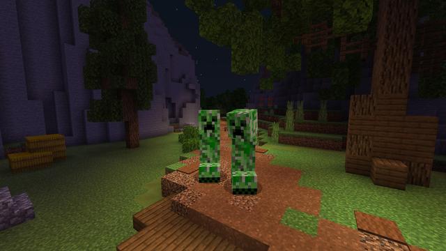 Screenshot of the Minecraft Bedrock Marketplace product Mobs Are Giant created by ThunderAy.