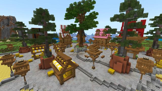 Screenshot of the Minecraft Bedrock Marketplace product Mobs Swap created by ThunderAy.