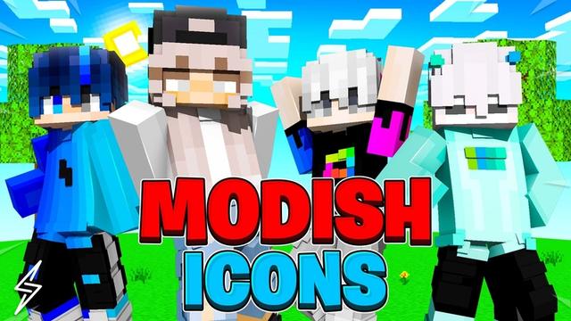 Thumbnail of the Minecraft Bedrock Marketplace product Modish Icons created by ThunderAy.