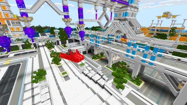 Screenshot of the Minecraft Bedrock Marketplace product Online created by ThunderAy.
