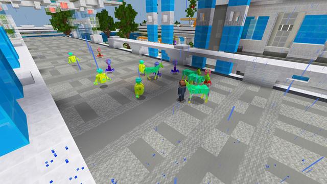 Screenshot of the Minecraft Bedrock Marketplace product Online created by ThunderAy.