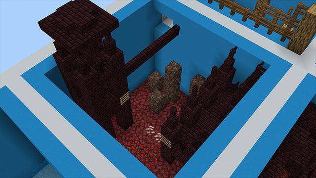 Screenshot of the Minecraft Bedrock Marketplace product Parkour Grid created by ThunderAy.