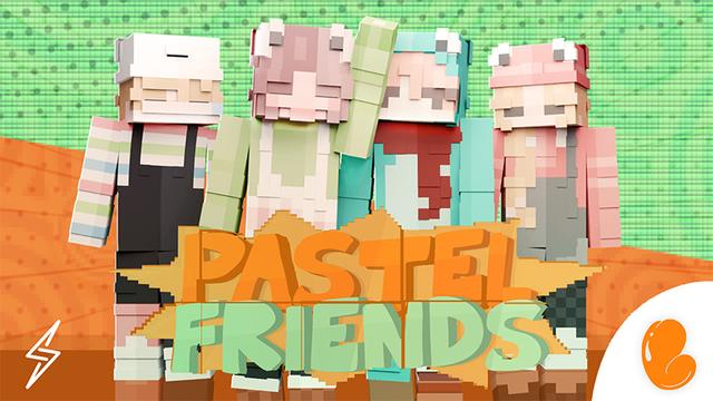 Thumbnail of the Minecraft Bedrock Marketplace product Pastel Friends created by ThunderAy.