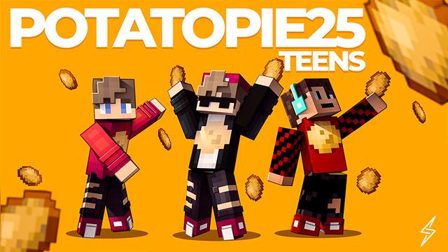 Thumbnail of the Minecraft Bedrock Marketplace product PotatoPie25 Teens created by ThunderAy.