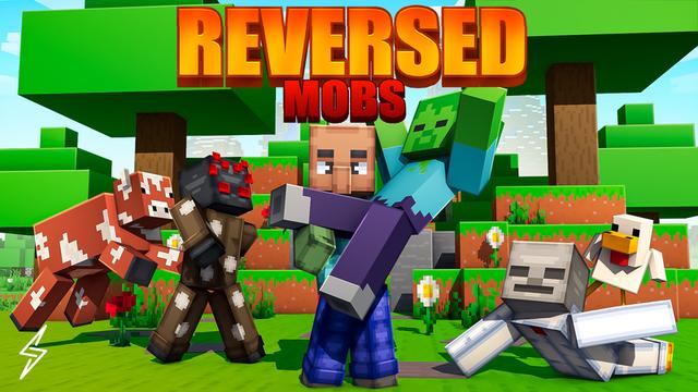 Thumbnail of the Minecraft Bedrock Marketplace product Reversed Mobs created by ThunderAy.