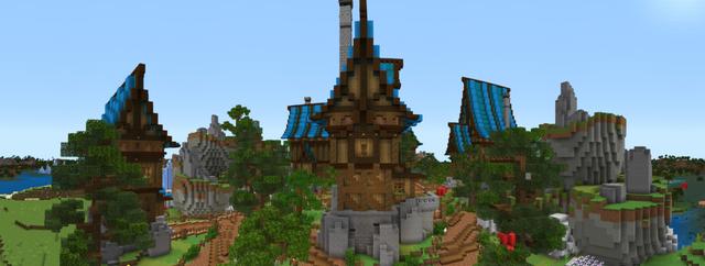 Panorama of the Minecraft Bedrock Marketplace product Rideable Mobs created by ThunderAy.