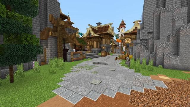 Screenshot of the Minecraft Bedrock Marketplace product Royal Kingdom created by ThunderAy.