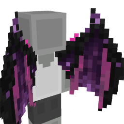 Thumbnail of the Minecraft Bedrock Marketplace product Shadow Dragon Wings created by ThunderAy.