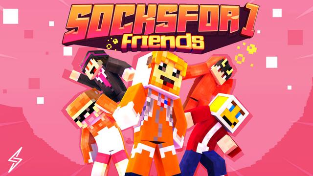 Thumbnail of the Minecraft Bedrock Marketplace product Socksfor1 Friends created by ThunderAy.