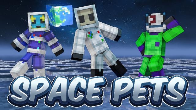 Thumbnail of the Minecraft Bedrock Marketplace product Space Pets created by ThunderAy.