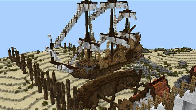 Screenshot of the Minecraft Bedrock Marketplace product Survival Mansion created by ThunderAy.