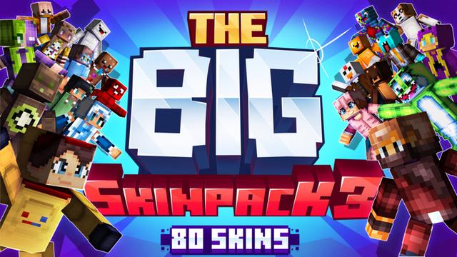 Thumbnail of the Minecraft Bedrock Marketplace product The Big Skinpack 3 created by ThunderAy.