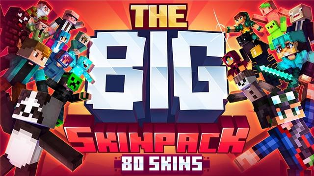 Thumbnail of the Minecraft Bedrock Marketplace product The Big Skinpack created by ThunderAy.