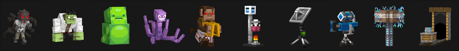 Panorama of the Minecraft Bedrock Marketplace product Tower Defense created by ThunderAy.