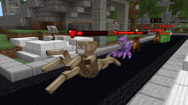 Screenshot of the Minecraft Bedrock Marketplace product Tower Defense created by ThunderAy.