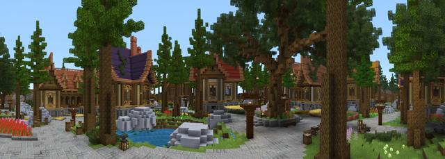 Panorama of the Minecraft Bedrock Marketplace product Tradeable Mobs created by ThunderAy.