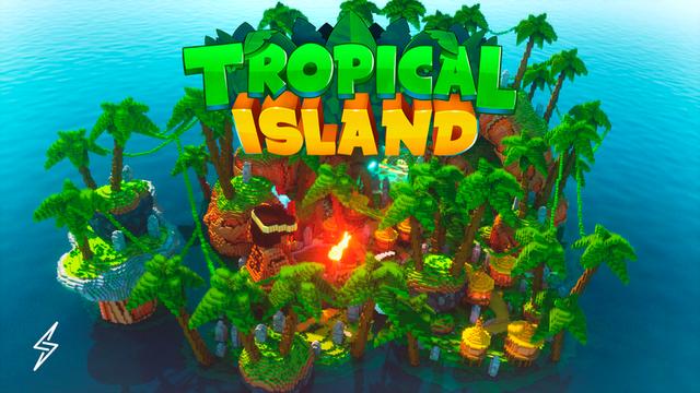 Thumbnail of the Minecraft Bedrock Marketplace product Tropical Island created by ThunderAy.