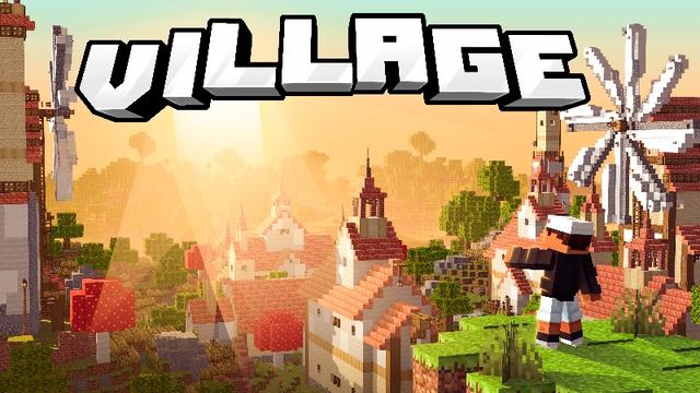 Thumbnail of the Minecraft Bedrock Marketplace product Village created by ThunderAy.