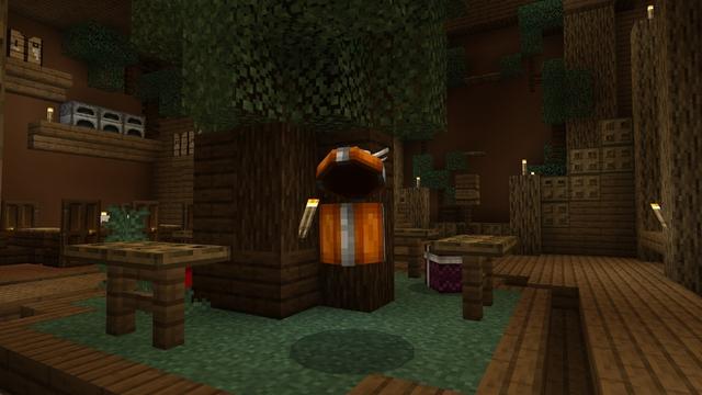 Screenshot of the Minecraft Bedrock Marketplace product Winter Underground Base created by ThunderAy.