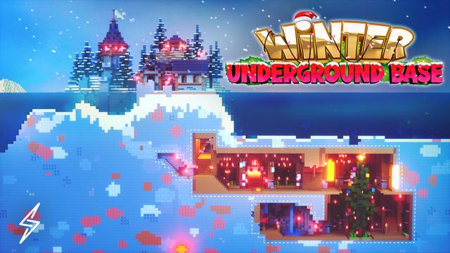Thumbnail of the Minecraft Bedrock Marketplace product Winter Underground Base created by ThunderAy.