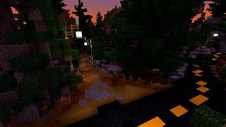 Screenshot of the Minecraft Bedrock Marketplace product Abandoned Asylum created by Shaliquinn's Schematics.