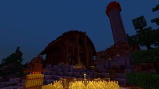 Screenshot of the Minecraft Bedrock Marketplace product Abandoned Asylum created by Shaliquinn's Schematics.