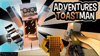 Thumbnail of the Minecraft Bedrock Marketplace product Adventures of Toastman created by Shaliquinn's Schematics.