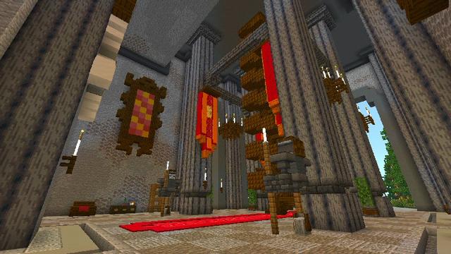 Screenshot of the Minecraft Bedrock Marketplace product Afport city created by Shaliquinn's Schematics.