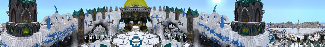 Panorama of the Minecraft Bedrock Marketplace product Alchemist's Lair created by Shaliquinn's Schematics.