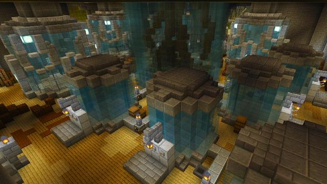 Screenshot of the Minecraft Bedrock Marketplace product Alchemist's Lair created by Shaliquinn's Schematics.