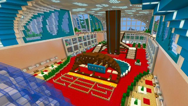 Screenshot of the Minecraft Bedrock Marketplace product All-Inclusive Resort created by Shaliquinn's Schematics.