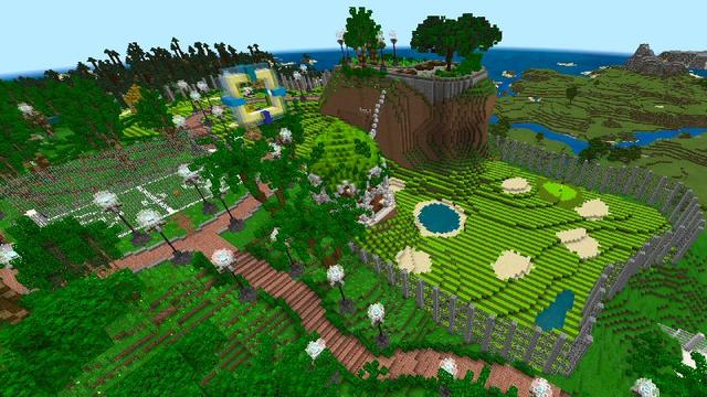 Screenshot of the Minecraft Bedrock Marketplace product All-Inclusive Resort created by Shaliquinn's Schematics.
