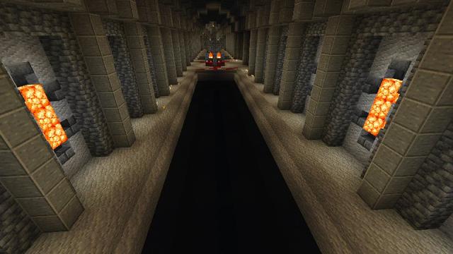 Screenshot of the Minecraft Bedrock Marketplace product Ancient Cathedral created by Shaliquinn's Schematics.