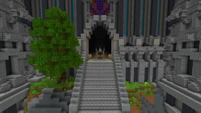 Screenshot of the Minecraft Bedrock Marketplace product Ancient Cathedral created by Shaliquinn's Schematics.