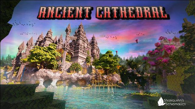 Thumbnail of the Minecraft Bedrock Marketplace product Catedral Antiga created by Shaliquinn's Schematics.