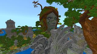 Screenshot of the Minecraft Bedrock Marketplace product Ancient Ruins created by Shaliquinn's Schematics.