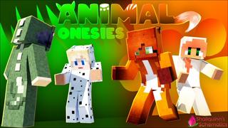 Thumbnail of the Minecraft Bedrock Marketplace product Animal Onesies created by Shaliquinn's Schematics.
