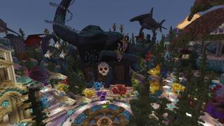 Screenshot of the Minecraft Bedrock Marketplace product Aquatica Lost City created by Shaliquinn's Schematics.