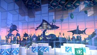 Screenshot of the Minecraft Bedrock Marketplace product Aquatica Lost City created by Shaliquinn's Schematics.