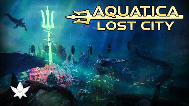 Thumbnail of the Minecraft Bedrock Marketplace product Aquatica Lost City created by Shaliquinn's Schematics.