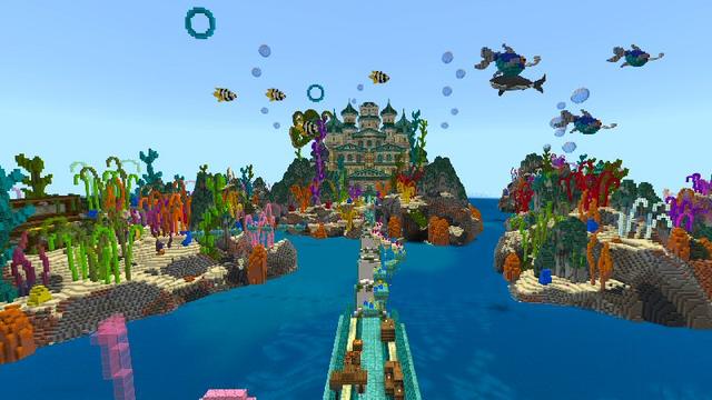 Screenshot of the Minecraft Bedrock Marketplace product Aquatica created by Shaliquinn's Schematics.
