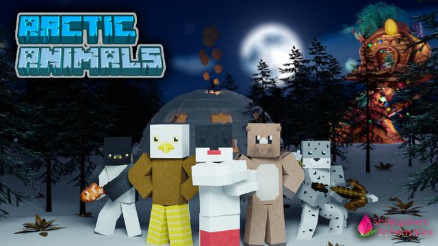 Thumbnail of the Minecraft Bedrock Marketplace product Arctic Animals created by Shaliquinn's Schematics.