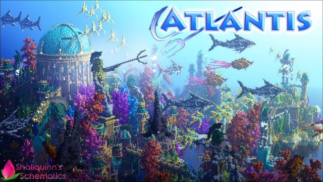 Thumbnail of the Minecraft Bedrock Marketplace product Atlantis created by Shaliquinn's Schematics.