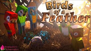 Thumbnail of the Minecraft Bedrock Marketplace product Birds of a Feather created by Shaliquinn's Schematics.