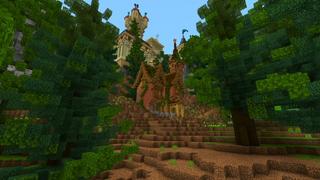 Screenshot of the Minecraft Bedrock Marketplace product Black Forest Keep created by Shaliquinn's Schematics.